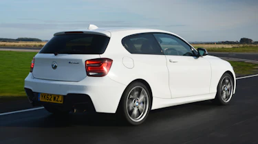 BMW M135i rear tracking