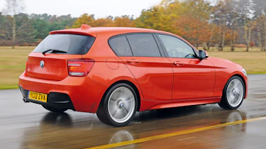 BMW 116d M Sport rear tracking