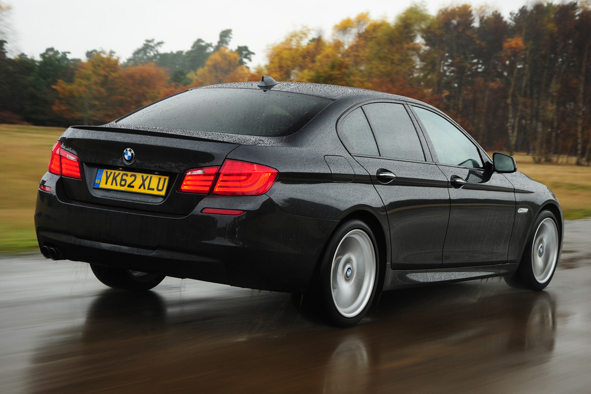 BMW 520d ED rear tracking
