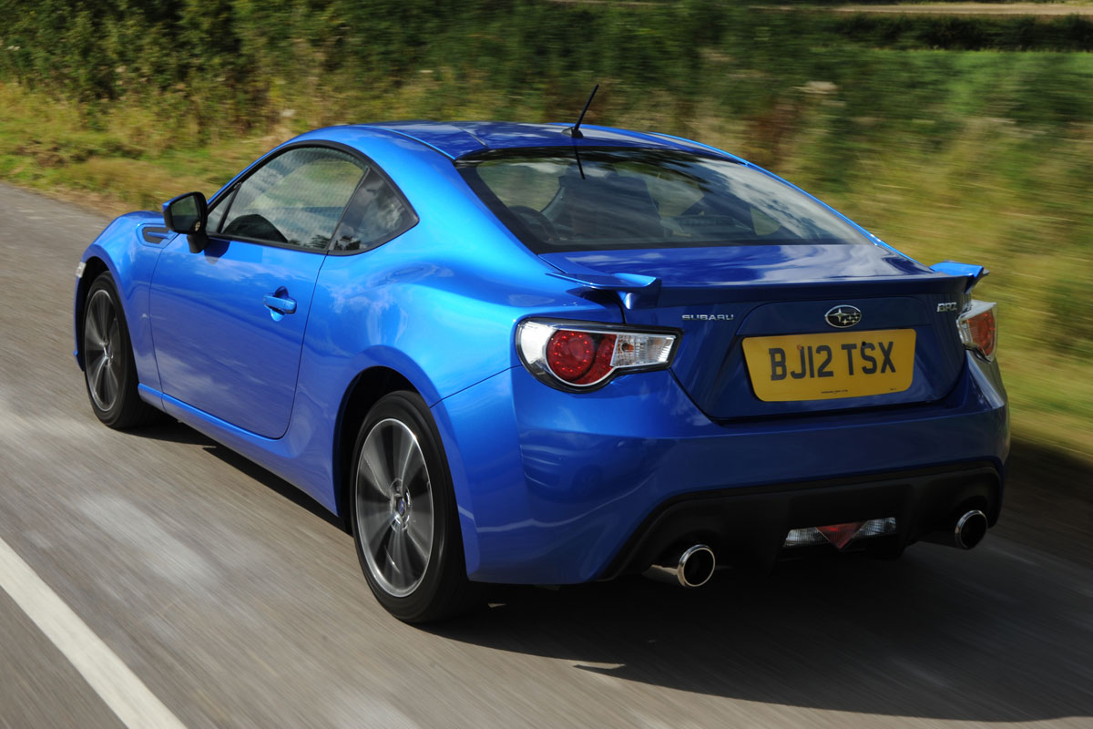 Subaru BRZ rear tracking