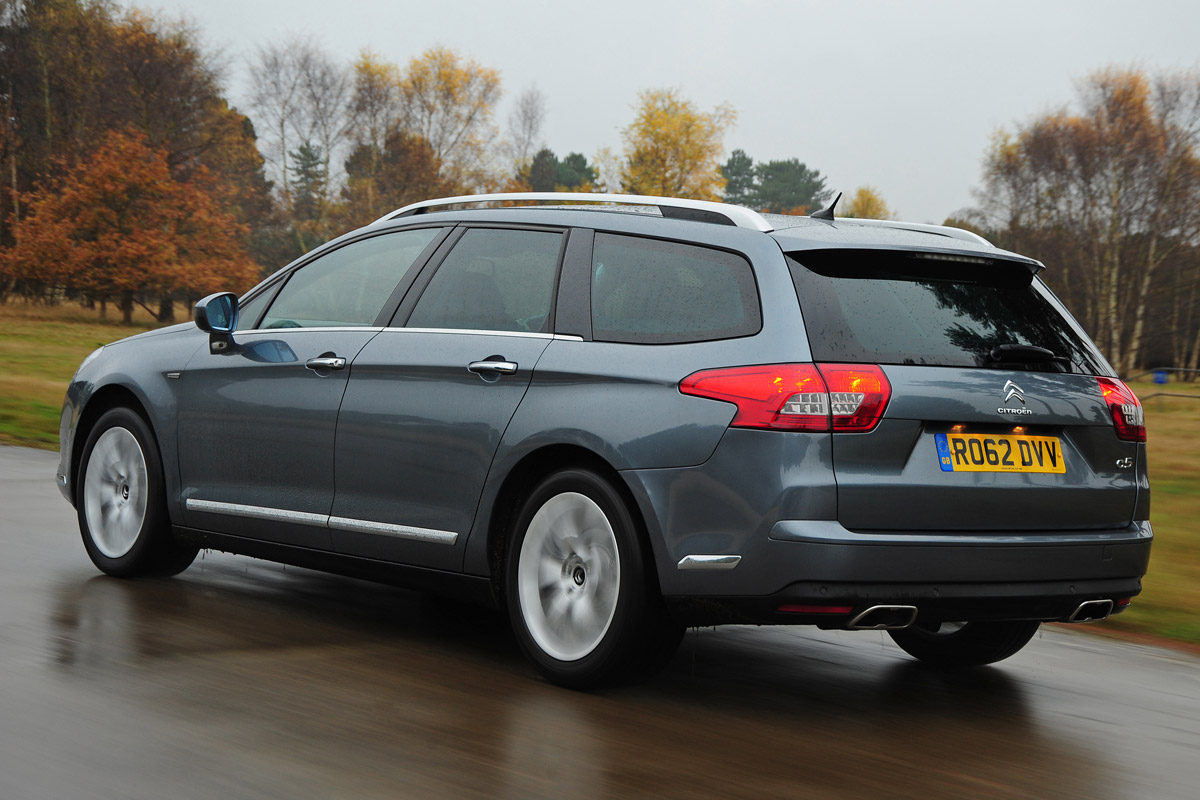 Citroen C5 Tourer rear tracking
