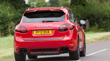 Porsche Cayenne GTS rear cornering