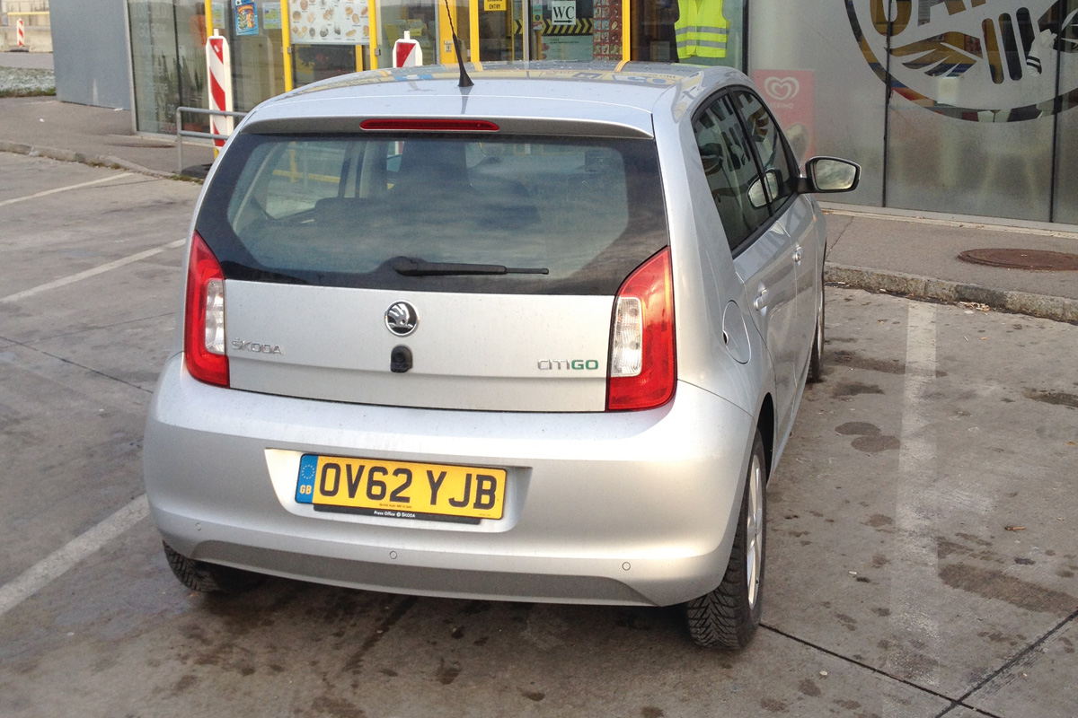 Skoda Citigo rear static