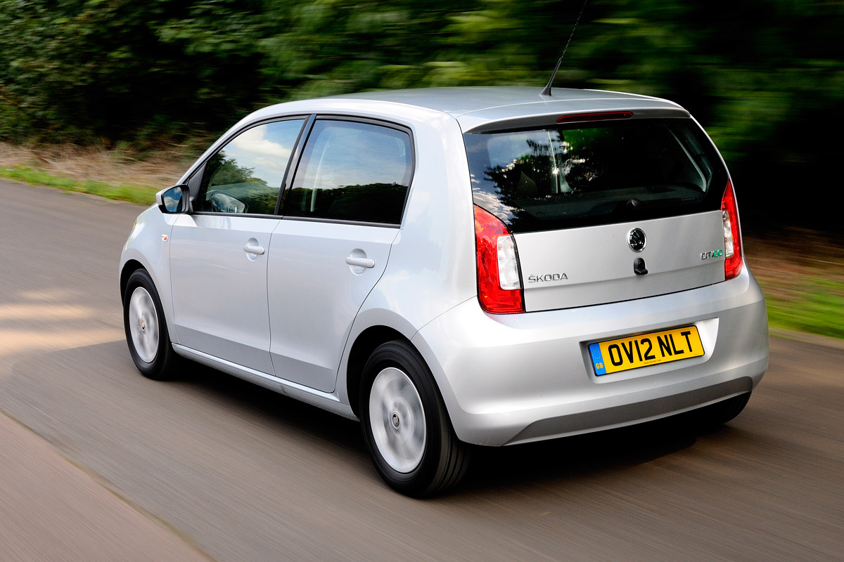 Skoda Citigo five-door rear tracking