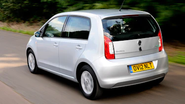 Skoda Citigo five-door rear tracking