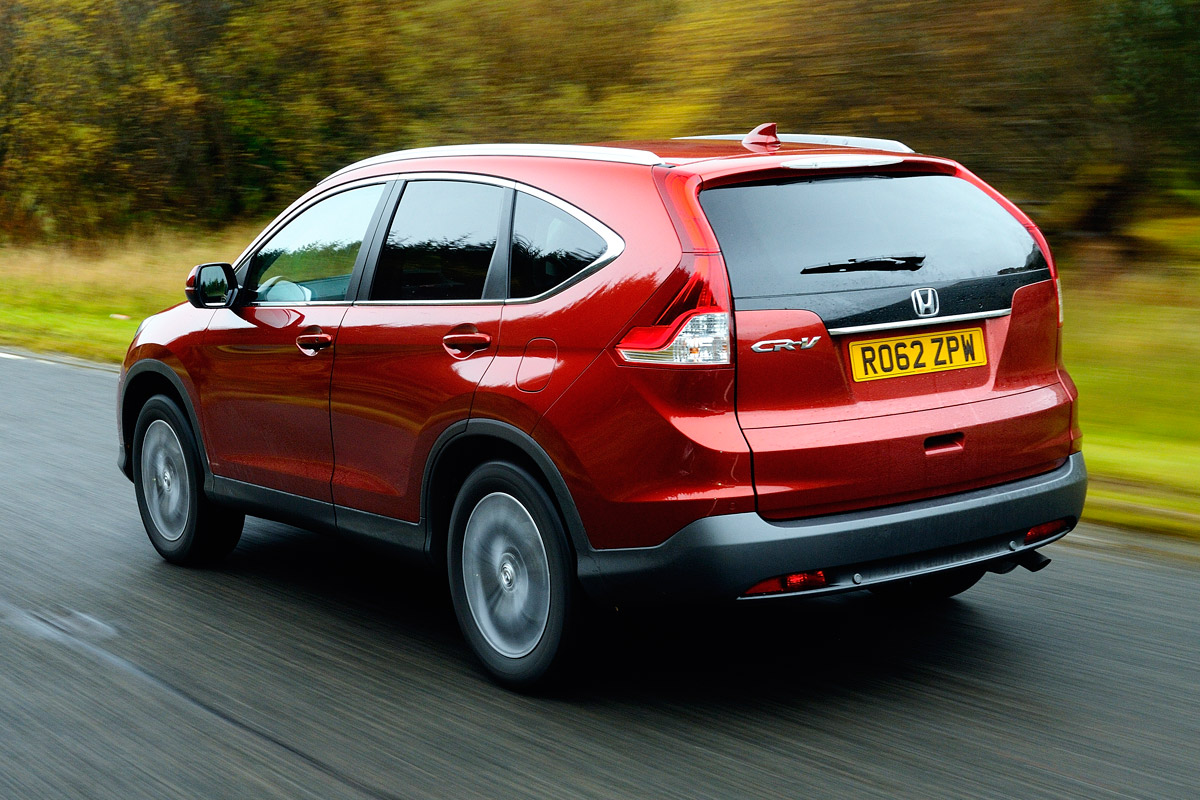Honda CR-V rear tracking