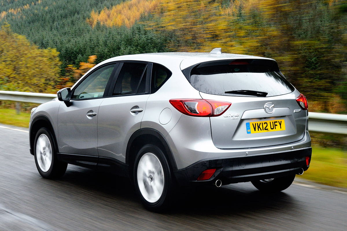 Mazda CX-5 rear tracking