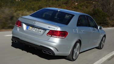 Mercedes E63 AMG rear tracking