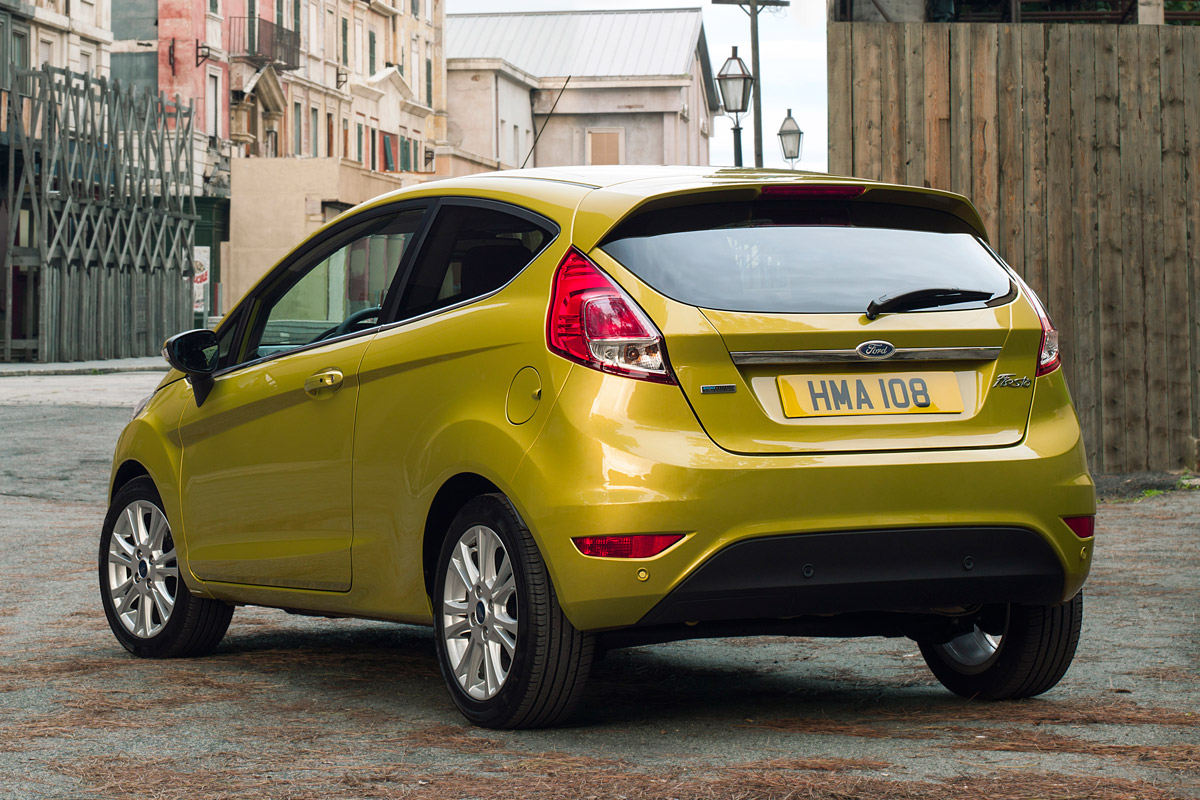Ford Fiesta 1.0 EcoBoost rear static