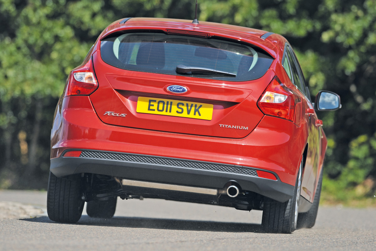Ford Focus rear cornering