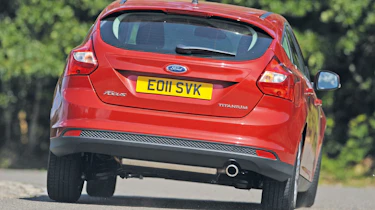 Ford Focus rear cornering