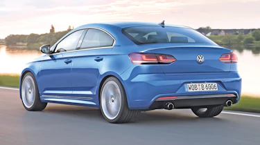 Volkswagen Golf Coupe rear tracking