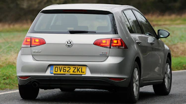 Volkswagen Golf rear cornering