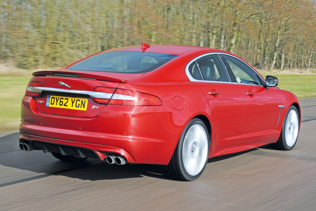 Jaguar XFR Speed Pack rear tracking