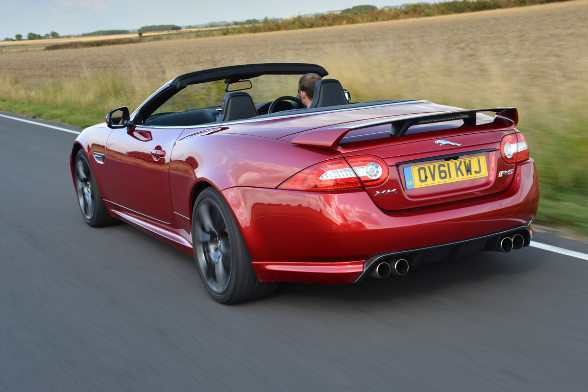 Jaguar XKR-S Convertible rear