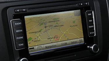 Volkswagen Jetta interior display