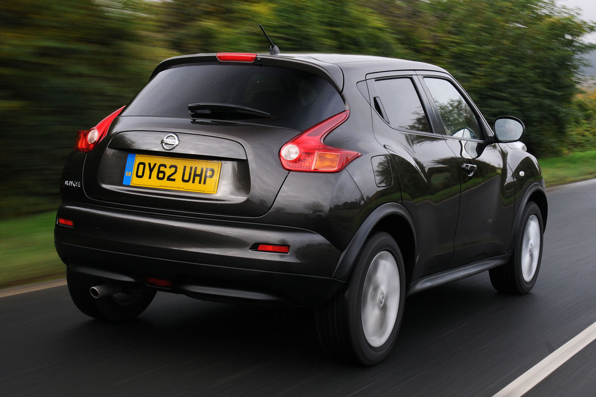 Nissan Juke rear tracking