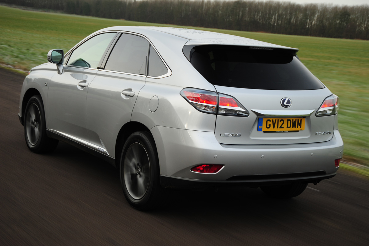 Lexus RX450h rear tracking
