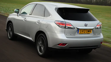 Lexus RX450h rear tracking