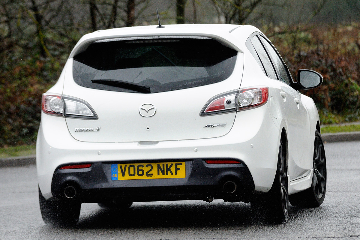 Mazda 3 MPS rear cornering
