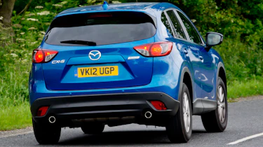 Mazda CX-5 rear cornering