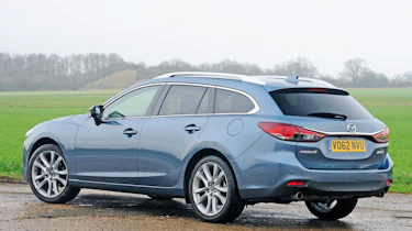 Mazda 6 Tourer rear three-quarters