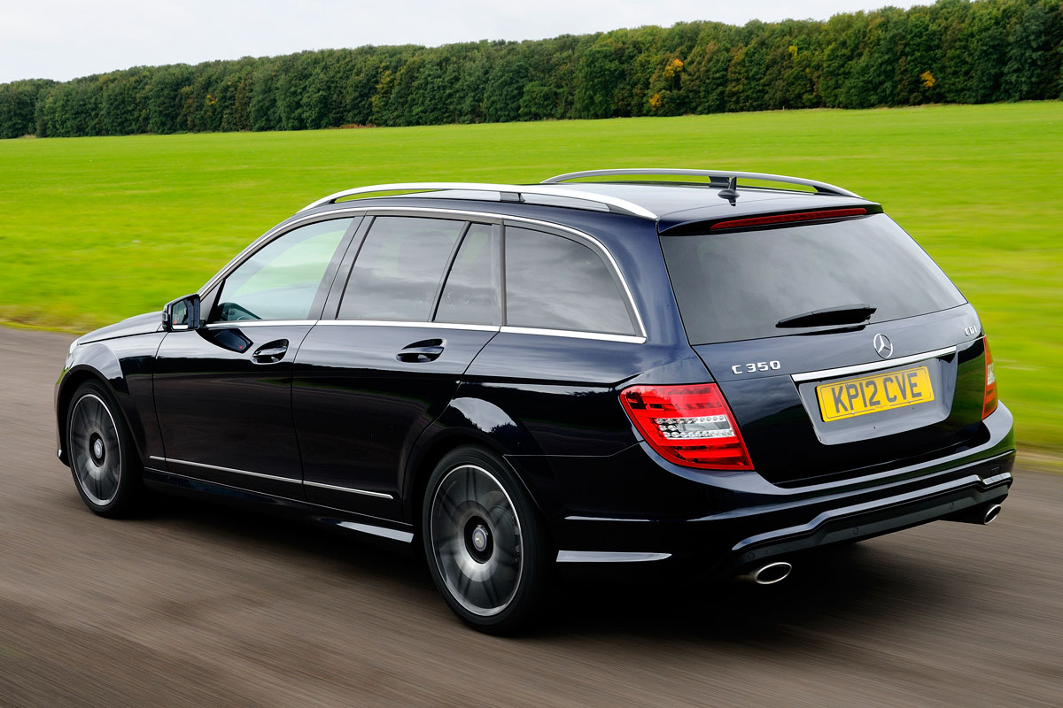 Mercedes C350 CDI Estate rear tracking