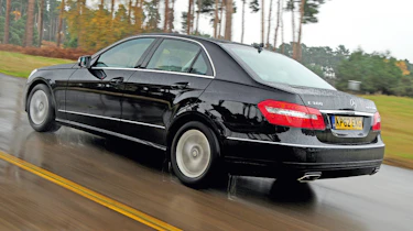 Mercedes E300 Hybrid rear tracking