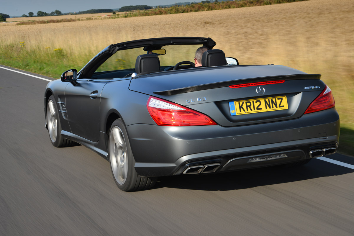 Mercedes SL63 AMG rear