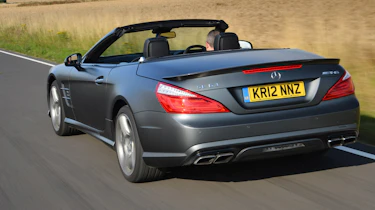 Mercedes SL63 AMG rear