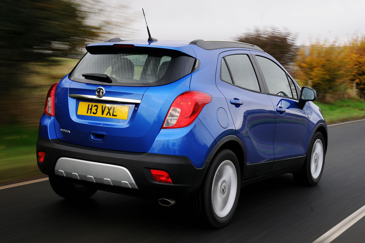 Vauxhall Mokka rear tracking