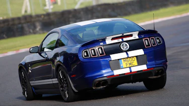 Ford Mustang Shelby GT500 rear cornering
