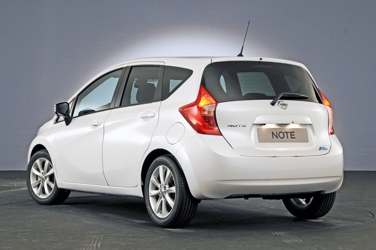 New Nissan Note rear static