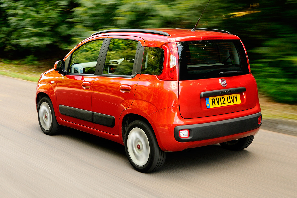 Fiat Panda TwinAir rear tracking