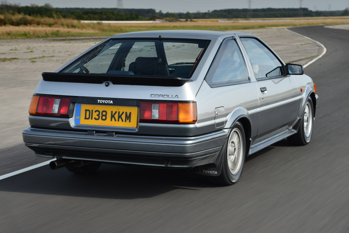 Toyota AE86 rear