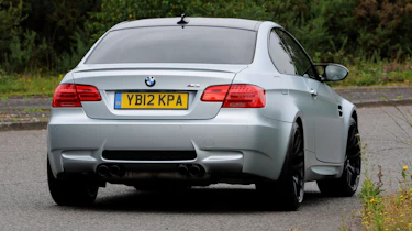 BMW M3 Frozen Silver rear