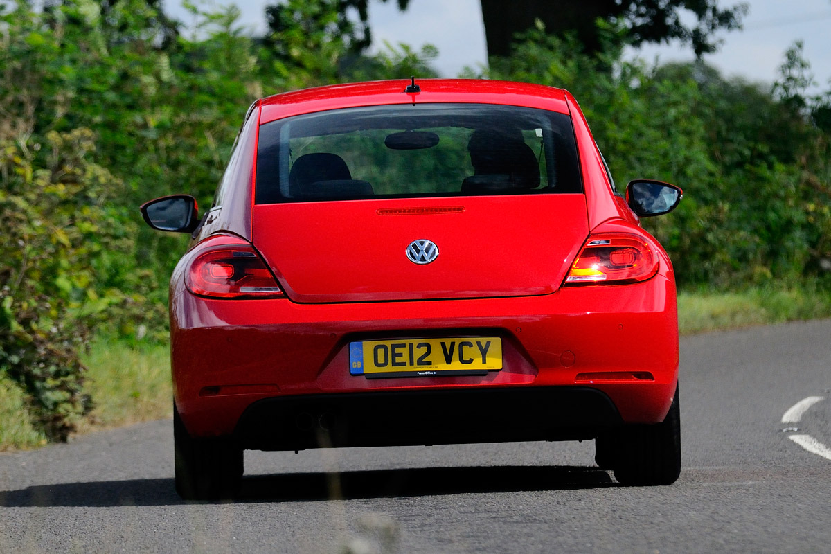 Volkswagen Beetle 2.0 TDI rear