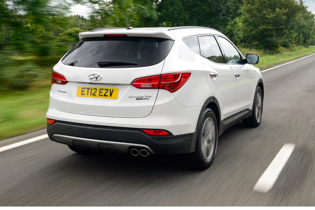 Hyundai Santa Fe rear tracking