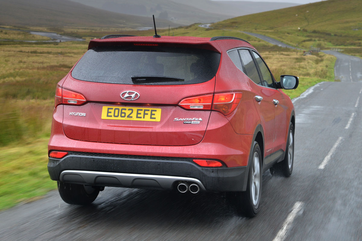 Hyundai Santa Fe rear tracking