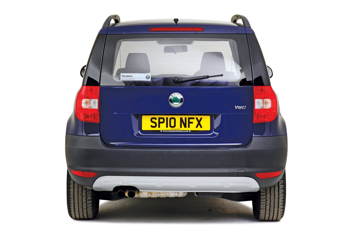 Skoda Yeti rear static