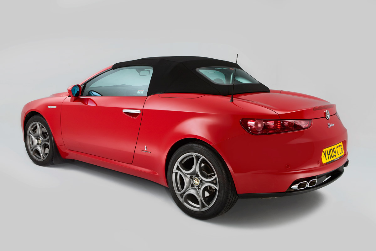 Alfa Romeo Spider rear static