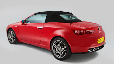 Alfa Romeo Spider rear static