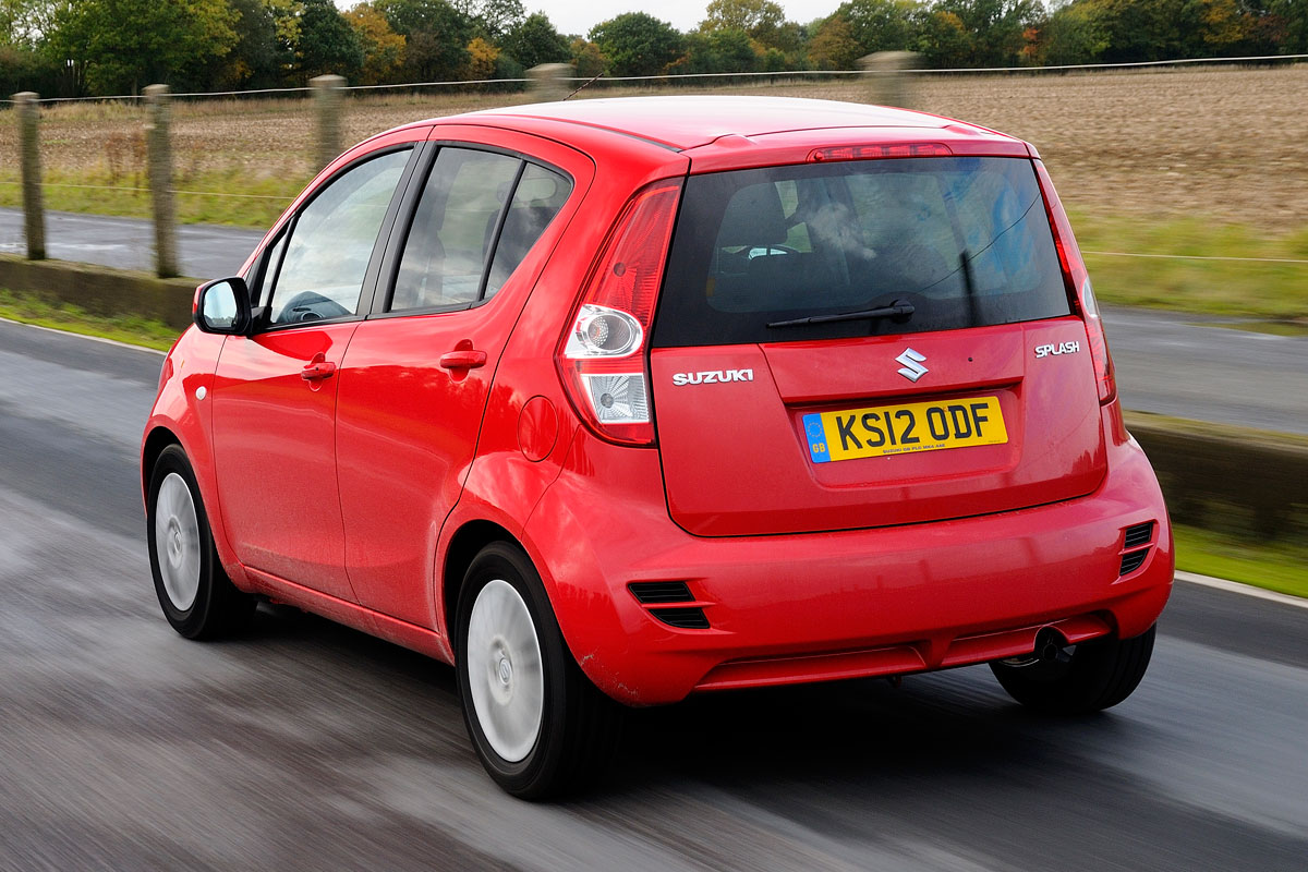 Suzuki Splash rear tracking