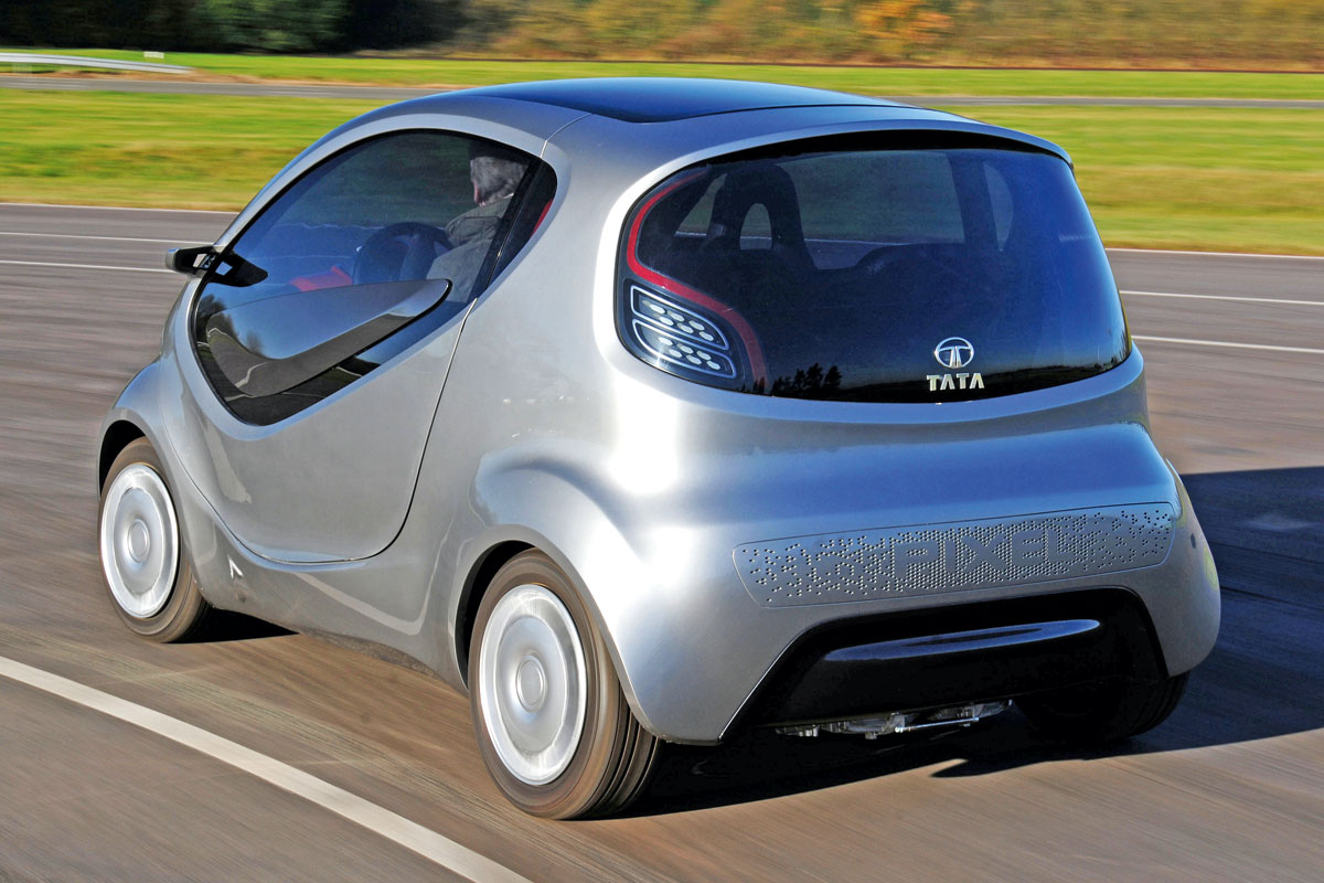 Tata Pixel rear cornering