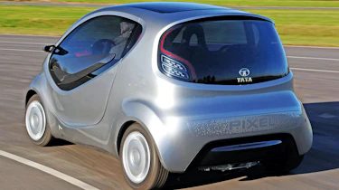 Tata Pixel rear cornering