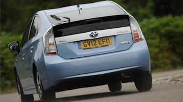 Toyota Prius Plug-in rear cornering