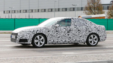 New Audi A4 2015 spy shots 3