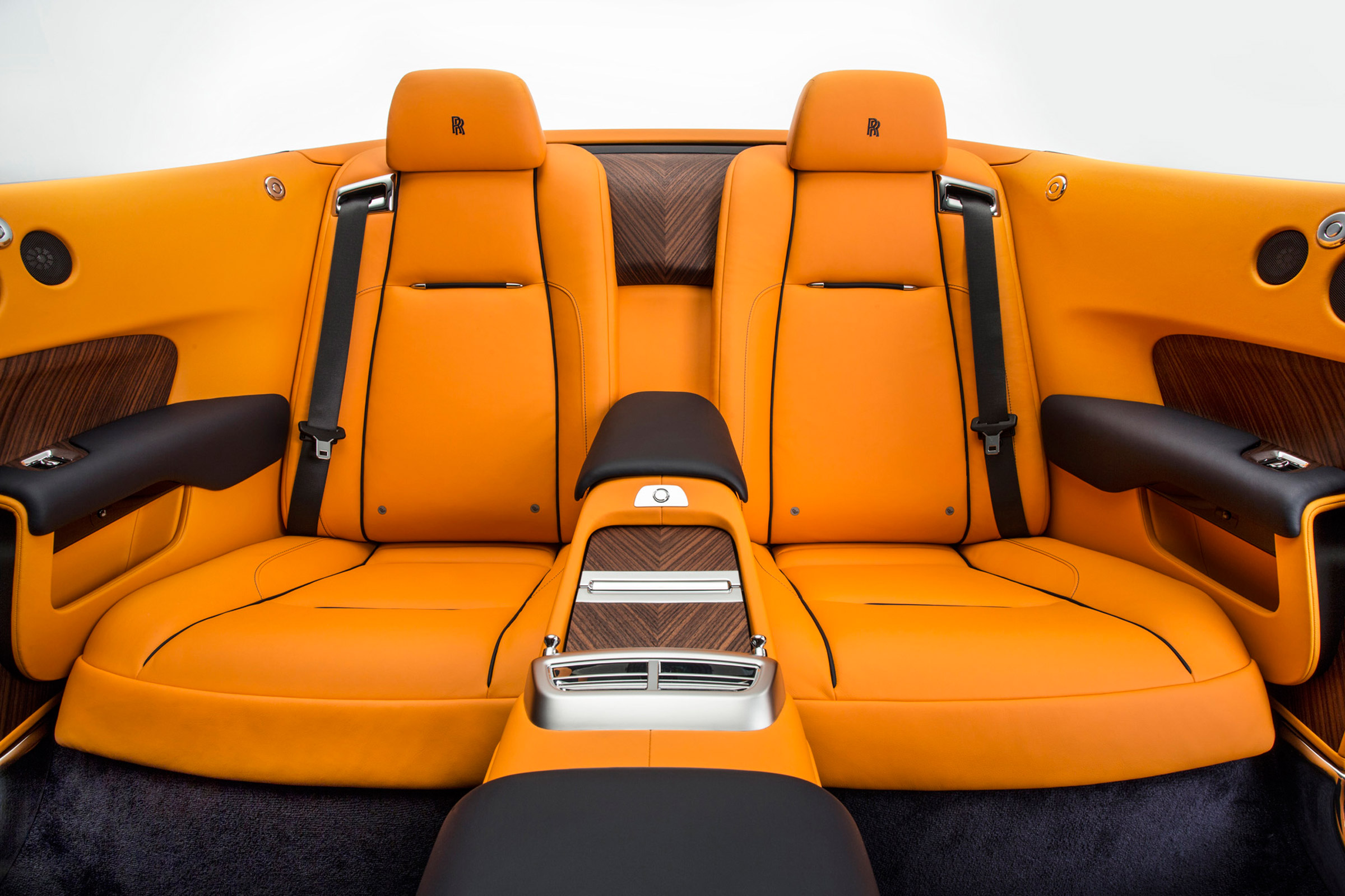 Rolls-Royce Dawn convertible rear seats