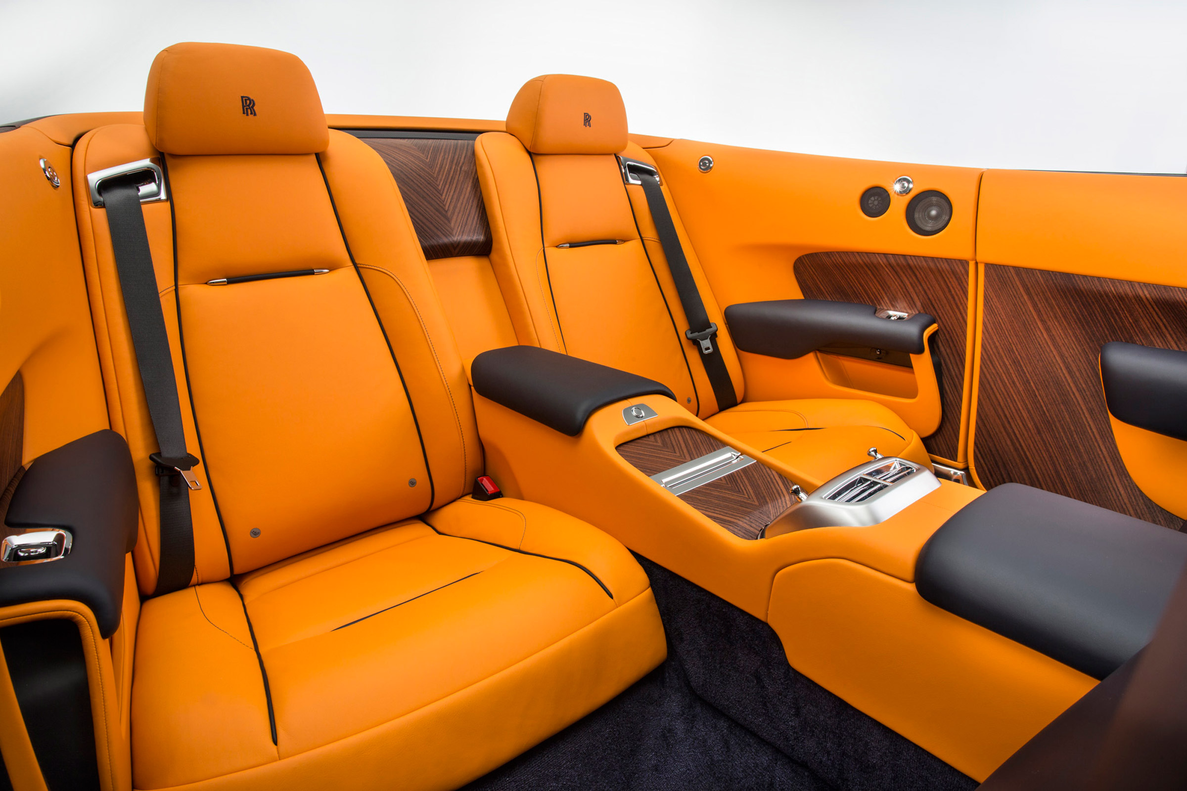 Rolls-Royce Dawn convertible back seats