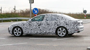 New Audi A4 2015 spy shots 5